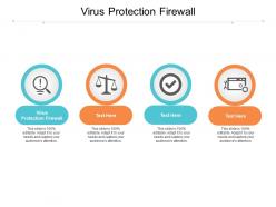 Virus protection firewall ppt powerpoint presentation inspiration pictures cpb