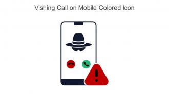 Vishing Call On Mobile Colored Icon In Powerpoint Pptx Png And Editable Eps Format