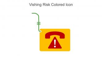 Vishing Risk Colored Icon In Powerpoint Pptx Png And Editable Eps Format