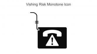Vishing Risk Monotone Icon In Powerpoint Pptx Png And Editable Eps Format