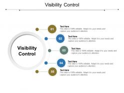 Visibility control ppt powerpoint presentation gallery display cpb