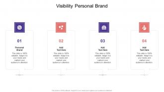 Visibility Personal Brand In Powerpoint And Google Slides Cpb