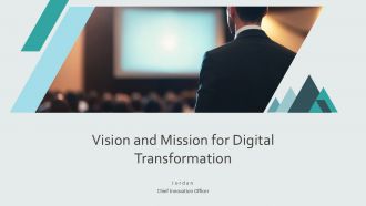 Vision And Mission For Digital Transformation PPT Summary AT