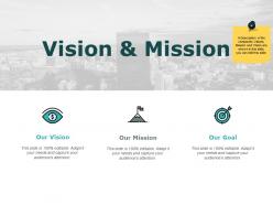 Vision and mission goal i245 ppt powerpoint presentation pictures mockup