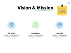 Vision and mission goal i256 ppt powerpoint presentation professional clipart