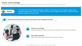 Vision And Strategy Dell Company Profile Ppt Elements CP SS