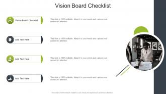 Vision Board Checklist In Powerpoint And Google Slides Cpb