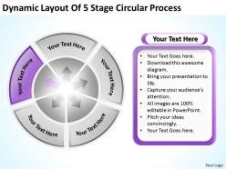 Vision business process diagram circular powerpoint templates ppt backgrounds for slides
