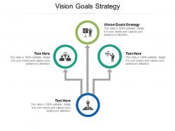 Vision goals strategy ppt powerpoint presentation infographics example topics cpb