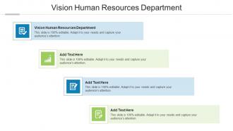 Vision Human Resources Department In Powerpoint And Google Slides Cpb