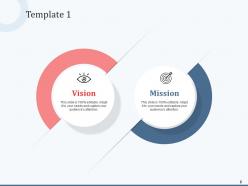 Vision mission and values powerpoint presentation slides