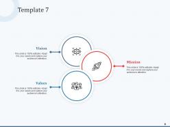 Vision mission and values powerpoint presentation slides