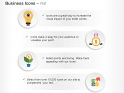 Vision savings growth solution ppt icons graphics