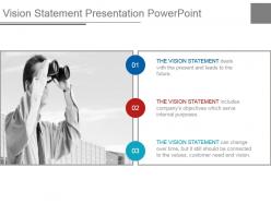Vision statement presentation powerpoint