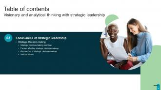 Visionary And Analytical Thinking With Strategic Leadership Powerpoint Presentation Slides Strategy CD V Template Appealing