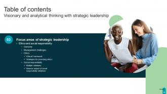 Visionary And Analytical Thinking With Strategic Leadership Powerpoint Presentation Slides Strategy CD V Best Informative