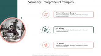 Visionary Entrepreneur Examples In Powerpoint And Google Slides Cpb