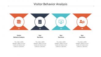 Visitor behavior analysis ppt powerpoint presentation inspiration example cpb