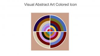 Visual Abstract Art Colored Icon In Powerpoint Pptx Png And Editable Eps Format