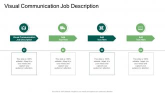 Visual Communication Job Description In Powerpoint And Google Slides Cpb