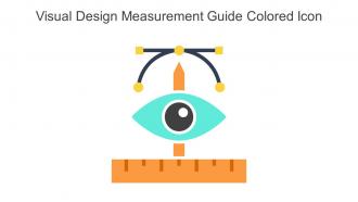 Visual Design Measurement Guide Colored Icon In Powerpoint Pptx Png And Editable Eps Format