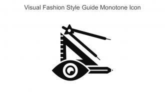 Visual Fashion Style Guide Monotone Icon In Powerpoint Pptx Png And Editable Eps Format
