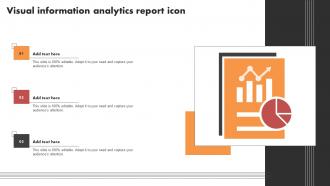Visual Information Analytics Report Icon