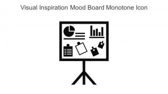 Visual Inspiration Mood Board Monotone Icon In Powerpoint Pptx Png And Editable Eps Format