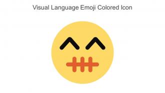 Visual Language Emoji Colored Icon In Powerpoint Pptx Png And Editable Eps Format