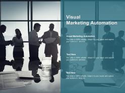 Visual marketing automation ppt powerpoint presentation gallery graphics design cpb