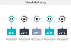 Visual marketing ppt powerpoint presentation icon infographic template cpb