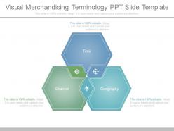 Visual merchandising terminology ppt slide template