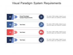 Visual paradigm system requirements ppt powerpoint presentation pictures designs cpb