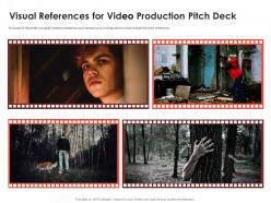 Visual References For Video Production Pitch Deck