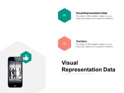 Visual representation data ppt powerpoint presentation professional show cpb