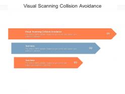 Visual scanning collision avoidance ppt powerpoint presentation gallery layout cpb