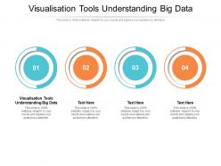 Visualisation tools understanding big data ppt powerpoint presentation pictures infographics cpb