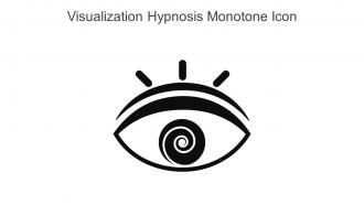 Visualization Hypnosis Monotone Icon In Powerpoint Pptx Png And Editable Eps Format