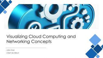 Visualizing Cloud Computing And Networking Concepts PPT Outline AT