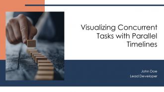 Visualizing Concurrent Tasks With Parallel Timelines PPT Template AT