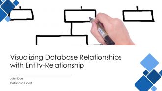 Visualizing Database Relationships With Entity Relationship PPT Designs AT