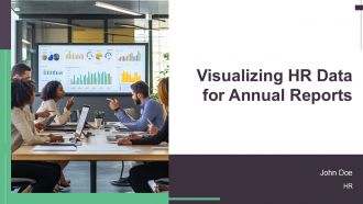 Visualizing HR Data For Annual Reports PPT Sample AT