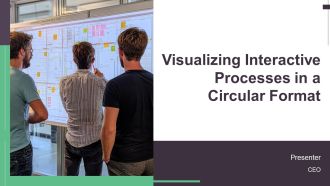 Visualizing Interactive Processes In A Circular Format PPT Sample AT