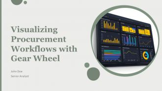 Visualizing Procurement Workflows With Gear Wheel PPT Information AT