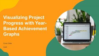 Visualizing Project Progress With Year Based Achievement Graphs PPT Template AT