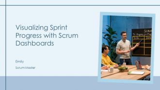 Visualizing Sprint Progress With Scrum Dashboards PPT Structure AT