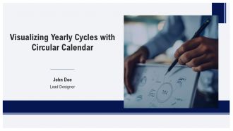 Visualizing Yearly Cycles With Circular Calendar PPT Mockup AT Visualizing Yearly Cycles With Circular Calendar PPT Mockup AT