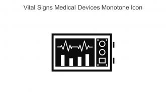 Vital Signs Medical Devices Monotone Icon In Powerpoint Pptx Png And Editable Eps Format