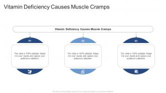 Vitamin Deficiency Causes Muscle Cramps In Powerpoint And Google Slides Cpb