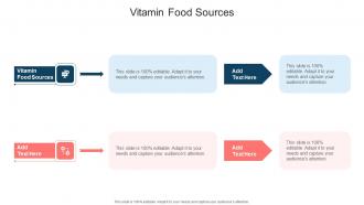 Vitamin Food Sources In Powerpoint And Google Slides Cpb